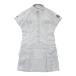 MUNSING WEAR Munsingwear одежда R.line короткий рукав One-piece полоса рисунок оттенок белого L Golf одежда женский 