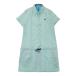 [ прекрасный товар ]ADIDAS GOLF Adidas Golf короткий рукав One-piece окантовка рисунок оттенок зеленого L Golf одежда женский 