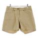 MUNSING WEAR Munsingwear одежда MGWLJD53 шорты общий рисунок оттенок бежевого 9 Golf одежда женский 