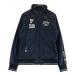 FILA GOLF filler Golf длинный рукав Zip жакет полоса рисунок оттенок черного M Golf одежда женский 