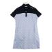 FILA GOLF filler Golf короткий рукав One-piece Logo общий рисунок оттенок голубого M Golf одежда женский 