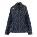 DESCENTE GOLF Descente Golf обратная сторона ворсистый Zip жакет общий рисунок оттенок черного M Golf одежда женский 