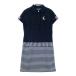 CALLAWAY Callaway короткий рукав One-piece стразы bo-.- рисунок темно-синий серия M Golf одежда женский 