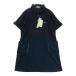 [ новый товар ]marie claire sport Marie Claire sport короткий рукав Polo One-piece оттенок черного LL Golf одежда женский 