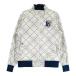 FILA GOLF filler Golf обратная сторона ворсистый Zip жакет общий рисунок оттенок белого LL Golf одежда мужской 