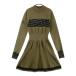 ACEANDRARE Ace Andre a с высоким воротником длинный рукав вязаный One-piece хаки серия 158T Golf одежда женский 