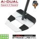  Odyssey 2026 Ai-DUAL Square 2 Square [ квадратное 2 квадратное ][STROKE LAB 120 черный steel ] JAILBIRD короткая клюшка ( левый для )