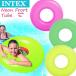INTEX Inte ks91cm надувной круг neon f Lost камера float отходит колесо ребенок взрослый стиль водные развлечения 59262 слежение почтовая доставка бесплатная доставка 
