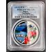 PCGS local government law . line 60 anniversary commemoration thousand jpy silver coin . proof money set Yamagata prefecture local government thousand jpy silver coin 1000 jpy silver coin 