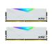 XPG DDR4 D50 RGB 32GB (2x16GB) 3200MHz PC4-25600 U-DIMM 288ԥ ǥȥåץ CL16å ۥ磻 (AX4U320016G16A-DW50)