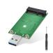 ELUTENG mSATA SSD to USB3.0 Ѵץ  5Gbps UASPб mSATA USB Ѵץ
