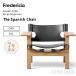 [ стандартный обращение магазин ]FredericiafretelisiaNo.2226spanishu стул The Spanish Chair дуб масло oil чёрная кожа Black leather lounge стул 