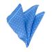 [ke4]Styleedition / Италия производства ручная работа шелк sax белый точка рисунок pocket square [ бесплатная доставка ]