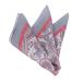  Италия производства ручная работа серый peiz Lee рисунок мужской pocket square 