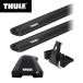 THULE�ʥ����꡼�� ���塼����H22/6�������ѥ١�������ꥢ���å� �եå�7205+�����󥰥С����å� �֥�å� 7214B��2��+���å�5098 �롼�ե�å�