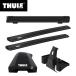 THULE( Thule ) Prius α специальный основной держатель ( foot 7205+ Wing балка край 7215B/7214B+ комплект 5129)+ багажник для лыж snow упаковка 7326B ZVW40W/41W