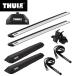 THULE Thule AUDI A4 Avante (8W# Direct направляющие ) специальный основной держатель ( foot 7106+ Wing балка EVO7112+ комплект 6019)+ Surf накладка 846+ ремешок 523