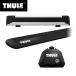 THULE( Thule ) Forester специальный основной держатель ( foot 710410+ Wing балка EVO7112B)+ багажник для лыж snow упаковка ek stain da-7325 H30/7~ SK#