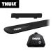 THULE( Thule ) Atenza Wagon специальный основной держатель ( foot 710410+ Wing балка EVO7113B)+ багажник для лыж snow упаковка 7324B с продольными направляющими на крыше .GJ#