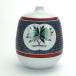  Kutani Japan art . member . small of the back .. work 9 number vase fine pattern fruits 