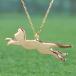 猫 ねこ ネコ CAT ネックレス イエローゴールド レディース アクセサリー セール