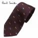 ポールスミス ネクタイ Paul Smith 小紋 ダックスフント ボルドー m1a 552m ae31   メンズ