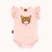 Hebe (hebe) Light pink with placement printla полный рукав детский комбинезон 