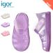 IGORi гол сандалии Kids сандалии Star baby ребенок мужчина девочка легкий липучка STAR прозрачный лиловый розовый S10265 внутренний стандартный товар 