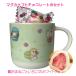  White Day ответ шоко mof Sand ma Caro n кружка фарфор клубника шоколад кошка рисунок ребенок девочка ученик начальной школы сладости подарок модный смешанные товары lal filo