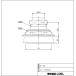 LIXIL,INAX,CF-3B,��֊�p�a�Ⴂ�X�p�b�h(�m���֊�p,�Ă�32mm�~50mm�p) �֘A�摜1