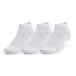  тренировка хлопок low cut носки 3 пара комплект 1386312 100 Under Armor 