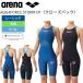  Arena .. купальный костюм женский aqua сила storm CP Crows задний arena AQUAFORCE STORM CP ARN4004W высокая скорость купальный костюм WA одобрение FINA