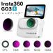 insta360 Go3 S линзы фильтр комплект / одиночный товар CPL ND1000 ND256 ND64 ND16 фильтр insta360 Go3S фильтр ультра незначительный insta360Go3S камера для ND фильтр 