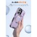 iPhone18 �P�[�X iPhone18pro�P�[�X  360�x��]�X�^���h iPhone17Pro 17ProMax iPhone16Pro �P�[�X �����Y�ی� iPhone15 �P�[�X �ϏՌ� �X���C�h�� �J�����J�o�[ �֘A�摜1