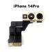 iPhone14Pro передний камера / iphone iPhone 14 Pro Pro in камера вспомогательный камера камера основной камера внутри сторона передний сторона ремонт замена детали / гарантия нет товар ( передний -14Pro)