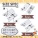�O�������� �O�������� �ƒ�p�~�V�� �O������ 3mm 4mm 6mm 3�� �ėp �O�c���������� �O�������� �A�^�b�`�����g �������� ��{������ �֘A�摜5