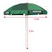  зонт UV cut 240cm большой moss green M-1596 для бизнеса подставка пляж сад тент солнечный свет блокировка 