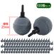  воздушный Stone круг мелкий 100 шт. комплект 25mm пена воздух камень аквариум bkbkSN-240-AS