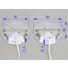 DC12V ���^LED�_�E�����C�g 3W ���F �֘A�摜2
