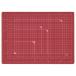  плюс разрезной коврик < цвет модель двусторонний использование > CS-A4[A4 размер ][ красный ]