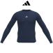  одежда внутренний рубашка футбол Adidas Techfit Longsleeve Men Tec Fit длинный рукав custom длинный рукав одежда темно-синий темно-синий JN4368-TNV adidas