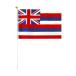 [ american флаг ] соломинка палочка HAWAII флаг 12in(30cm) Гаваи. . флаг [ почтовая доставка возможно ] палочка имеется рука флаг в наличии 