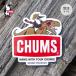CHUMS×SUNDAY MOUNTAIN Chums × Sunday mountain CHUMS специальный заказ Dinosaur стикер CH62-2269 наклейка стикер динозавр Fukui Kids ребенок подарок 2025 осень-зима 