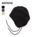 ROTOTOrototo year заслонка Beanie R5115 EAR FLAP BEANIE унисекс мужской женский wi мужской шляпа вязаная шапка уголок данный . сделано в Японии 2025 осень-зима 