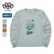 Teton Bros чай тонн Bros ietiL/S Tee Yeti L/S TB263-49 tops футболка long T длинный рукав графика УФ фильтр антибактериальный дезодорация Town 2026 осень-зима 