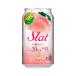  Asahi Slat белый персик сауэр жестяная банка 350ml [24 шт. комплект ]