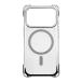  thank rest 4 отверстие кейс MagSafe соответствует металлик серебряный for iPhone17Pro