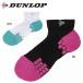 DUNLOP TPO6053W носки ( женский ) теннис носки Dunlop [ почтовая доставка возможно ]