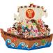  Рождество карта японский стиль Treasure Ship JXJ 18-3 521558 Sanrio sanrio поздравительная открытка за границей предназначенный взрослый воздушный mail новый год сезон ребенок взрослый мир рисунок 