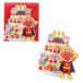 * музыкальная шкатулка карта день рождения карта Anpanman LED кекс 815417 Япония отверстие Mark поздравительная открытка день рождения праздник подарок установить . орнамент .. ребенок 